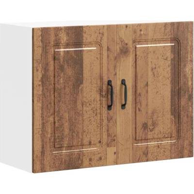 vidaXL Кухненски стенен шкаф, Kalmar, старо дърво, инженерно дърво (853595)