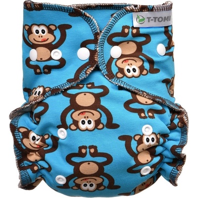 T-TOMI Nohavičková plienka PAT monkies