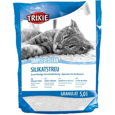 TRIXIE Simple'n'Clean Silicate Litter - Силикат за котешка тоалетна , 5 литра