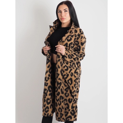 Dámsky kabát Leopard Elegance