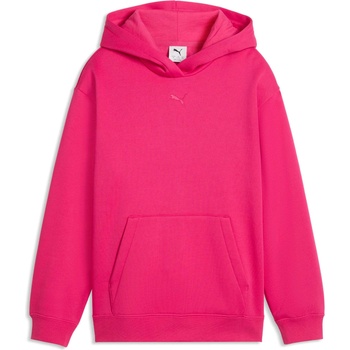 PUMA Essentials centred cat logo relaxed hoodie fl g 152