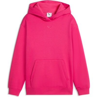 PUMA Essentials centred cat logo relaxed hoodie fl g 152