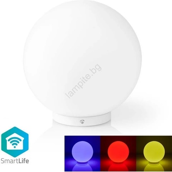 Nedis WIFILM10CWT - LED RGBW Димируема настолна лампа SmartLife LED/5W/5V Wi-Fi (NE0413)