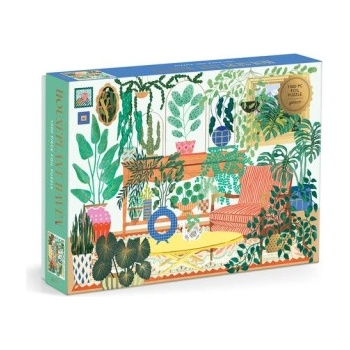 Galison Houseplant haven 1000pc foil puzzle | galison
