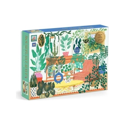 Galison Houseplant haven 1000pc foil puzzle | galison