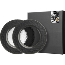 Eisch Kaya black Sada 2 podnosů 34cm