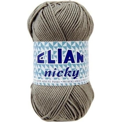 VSV Pletací příze Elian Nicky 4198 - šedá