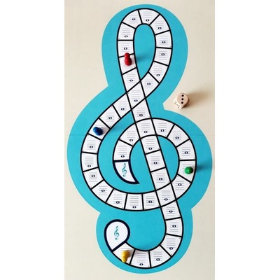 Vozar V houslovém klíči didaktická hra