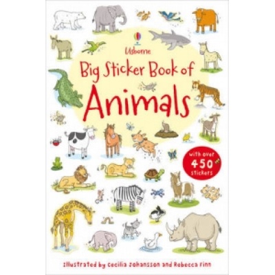 Big Sticker Book of Animals - Greenwell Jessica