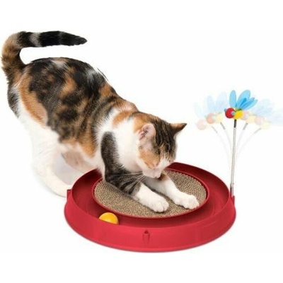 Catit Play-n-Scratch so včielkou 36,5 x 39 cm