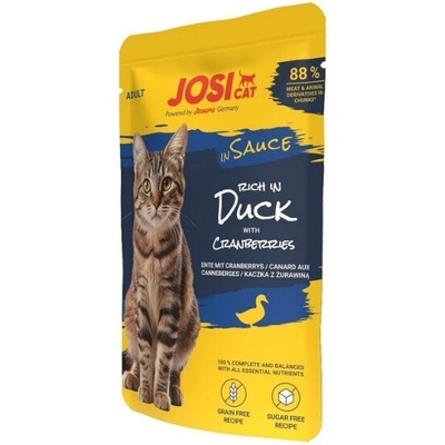 JosiCat kapsička Duck in Sauce 85 g