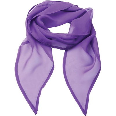 Premier šátek Colours PR740 lehký dámský COT390740m0699-rich violet Fialová rich