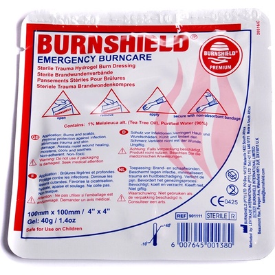Burnshield Obvaz na popáleniny 3 ks 2,5 cm x 50 cm