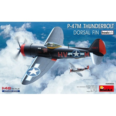 Miniart 1/48 P-47M THUNDERBOLT. DORSAL FIN. BASIC KIT