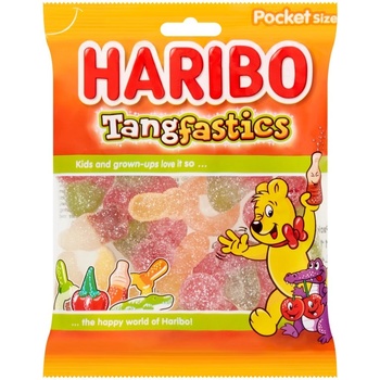 HARIBO Tangfastics кисело желе с вкус на плодове и кола 100 г