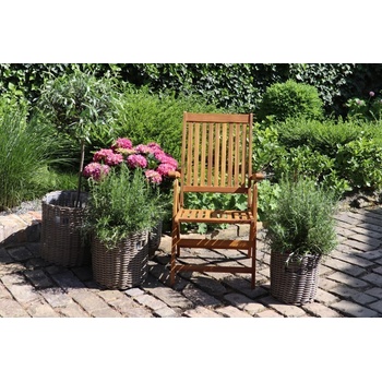 Nábytek Texim Viet akáciová polohovací židle