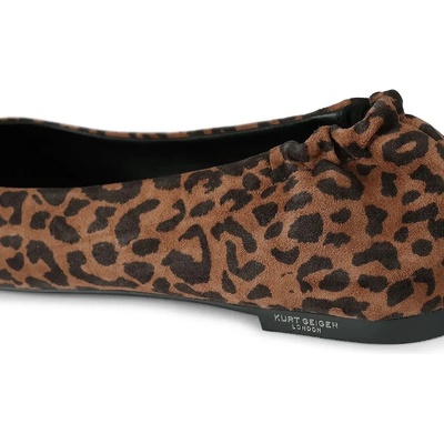 Велурени балеринки Kurt Geiger London Chelsea Ballerina (5000635289)