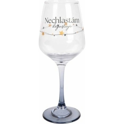 ALBI Sklenice na víno Nechlastám,degustuji 330 ml