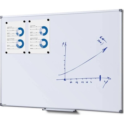 Showdown Displays Magnetická tabule - Whiteboard SCRITTO 90 x 120 cm