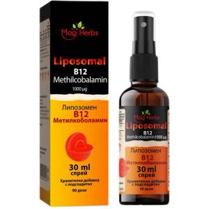 MagHerbs Liposomal Vitamin В12 Spray Methylcobalamin 1000 mcg [30 мл]
