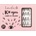 Lovely Изкуствени мигли на снопчета K Eyes, 40 броя