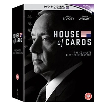 House of Cards - Season 1-4 DVD