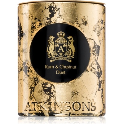 Atkinsons Rum & Chestnut Duet ароматна свещ 200 гр