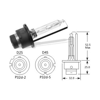Elta Elta xenonová výbojka D2S 35W, P32d-2 EB0102SB