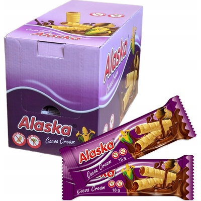 Alaska Kukuřičné trubičky kakaové 864 g