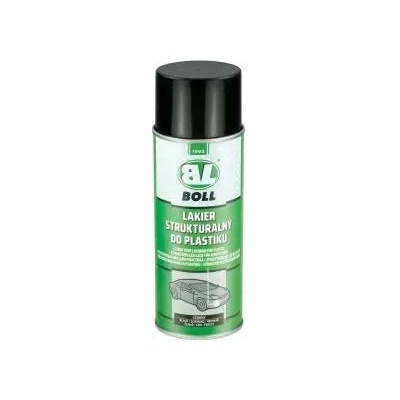 BOLL strukturní lak na plast černý - sprej 400ml