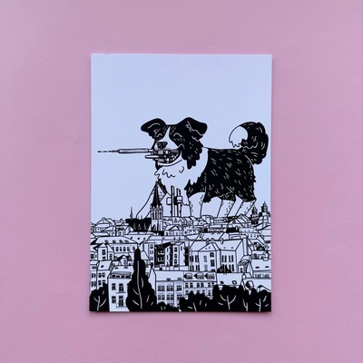 Tisk Phantoms in Prague Dogzilla