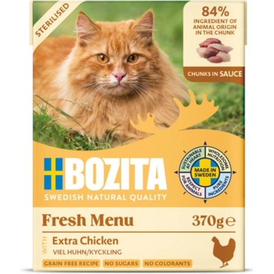 Bozita Cat Sterilised Kousky v omáčke s kuraciecím 370 g