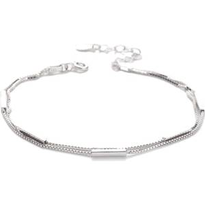 Silenti Jewelry Сребърна гривна "Релакс