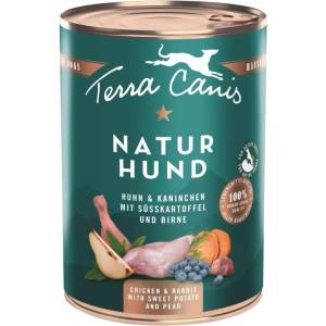Terra Canis Naturhund Пиле и Заек 400 г