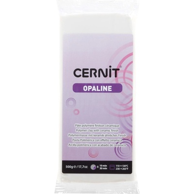 Cernit Polymer Clay Opaline Полимерна глина White 500 g (CE0880500010C)