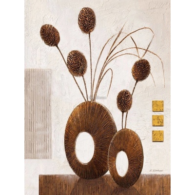 Hnědé koule 1 deska 60x80