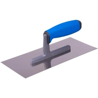 Hladítko nerez hladké, 270 mm, rukojeť gumová s polyamidovou patkou