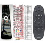 GENERAL PHILIPS 996510058017, YKF297-006 - съвместимо дистанционно управление на марката General (996510058017, YKF297-006) Дистанционно