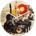 NeXtime Стенен часовник Blues 43 см (8200)