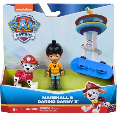 Комплект фигури Spin Master Paw Patrol - Маршал и дръзкият Дани (6070747)