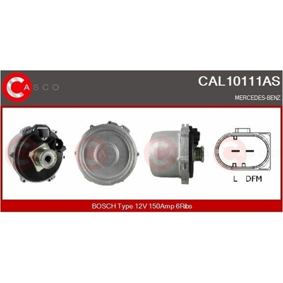 ALTERNATOR 12V 150A CAL10111AS