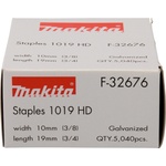 MAKITA Щипка MAKITA 10x19 mm, 5040 бр. , T22 F-32676 (F-32676)
