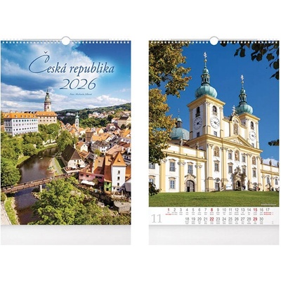 Česká republika nástěnný 2026