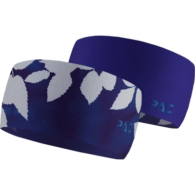 P. A. C P. A. C. Лента за глава P. A. C. Recycled Seamless Headband - Royal Blue Leaf - размер One Size (204-8354-1211)