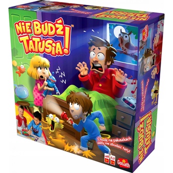 Goliath Голиат Не събуждай татко Настолна игра 2-4 играчи (gxp-856721)