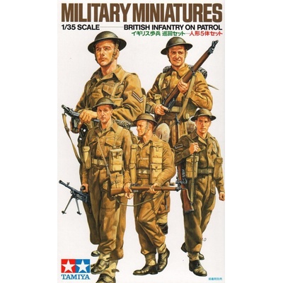 Tamiya WWII Britihs Infantry on Patrol 1:35