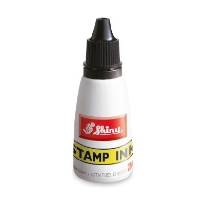 Shiny Razítková barva Stamp Ink černá 28 ml – Zbozi.Blesk.cz