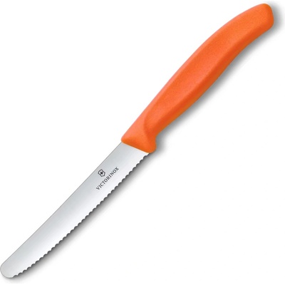 Victorinox Нож за домати SWISS CLASSIC 11 cm, оранжев, пластмаса, Victorinox (VN67839C1)