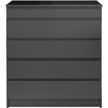 Carmen Скрин за дрехи york - графит (3575577)