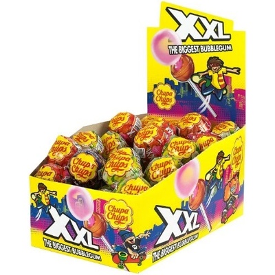 Chupa Chups XXL lízátko so žuvačkou 29 g
